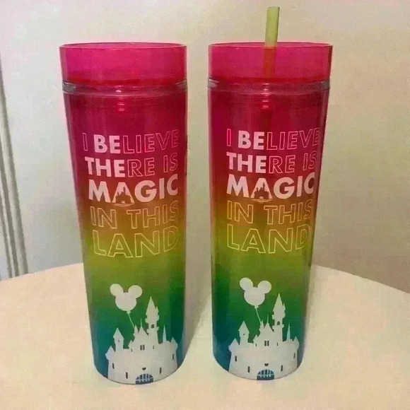 Pair of Disneyland Tumblers from Disneyland Resort - Picture 1 of 5